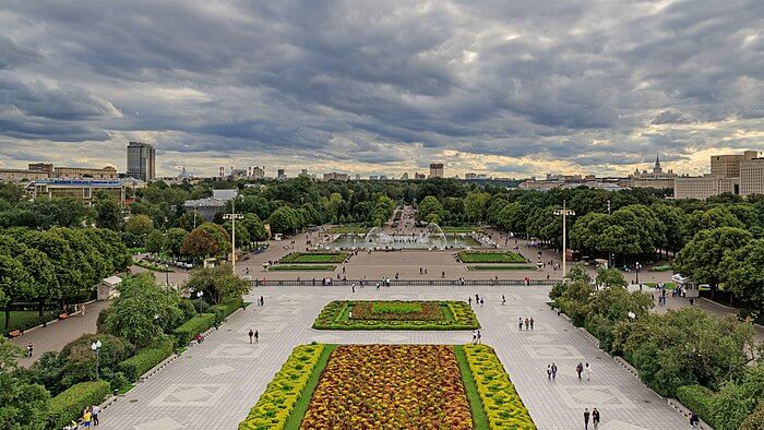 gorky park tempat wisata di moskow