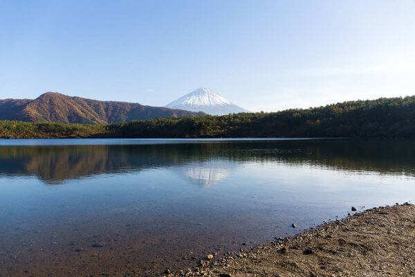 spot danau gunung fuji shoji