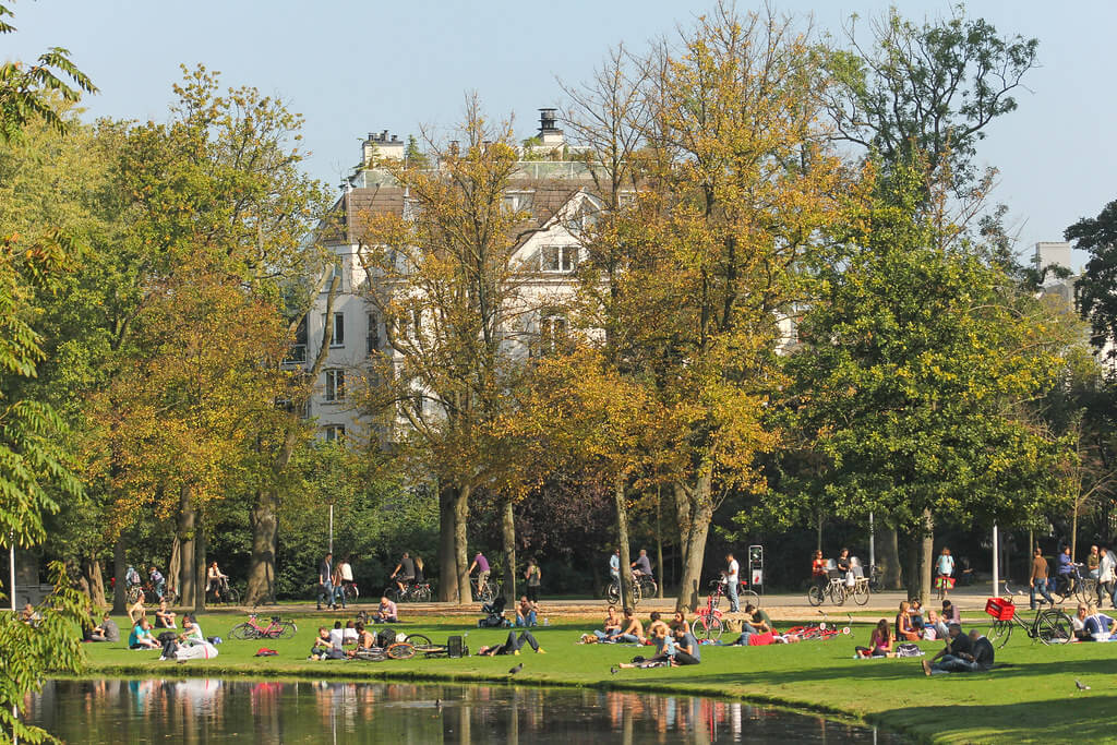 tempat wisata amsterdam vondelpark