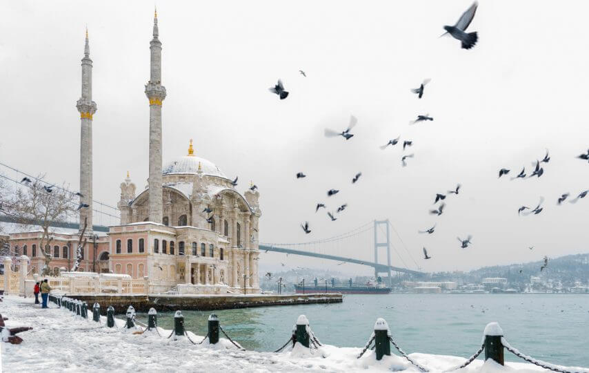 wisata musim dingin turki