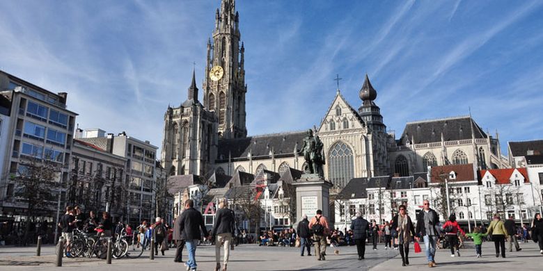 Tempat Wisata di Belgia : Kota Antwerp