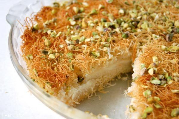 11 makanan khas arab kunafeh