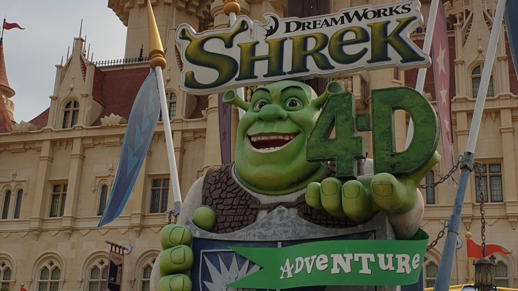 3. Shrek 4D Adventure