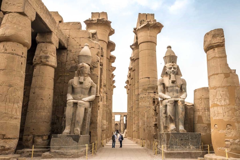 museum terbuka di dunia Luxor di Mesir 