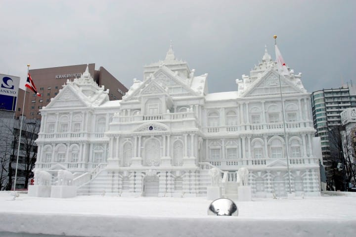 6. Jepang, Sapporo Snow Festival