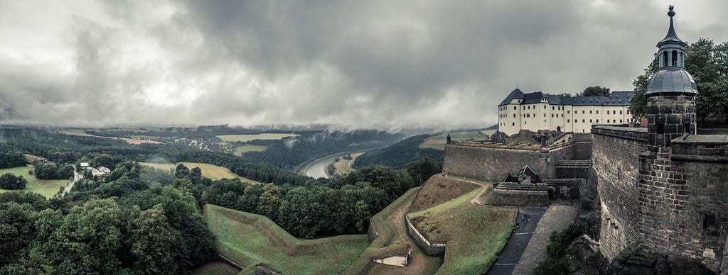 Benteng terluas di dunia Königstein Fortress