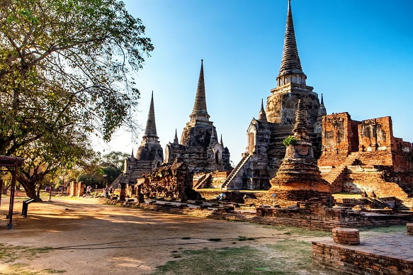 tempat berhantu di asia tenggara Kuil Wat Phra Si Sanphet, Thailand