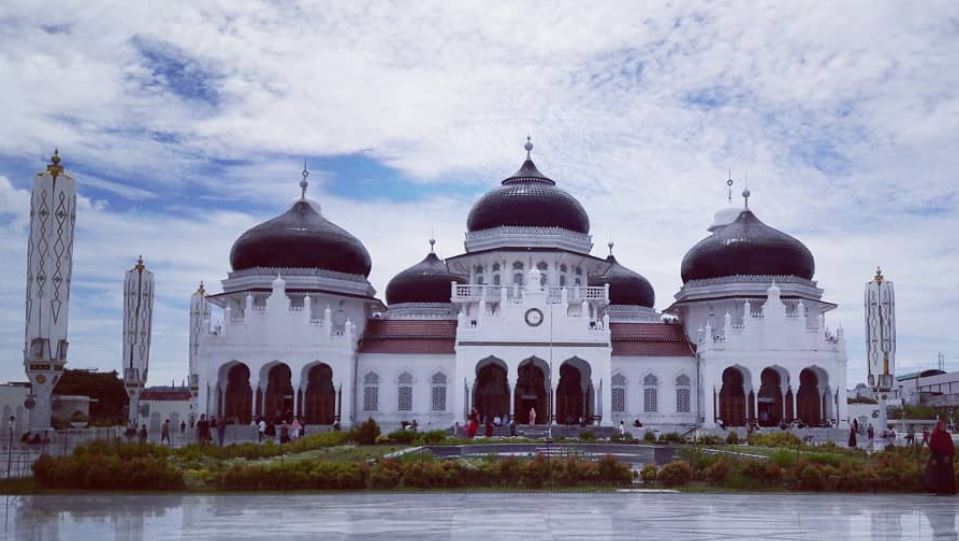 masjid terbesar di asia tenggara Masjid Raya Baiturrahman