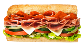 menu subway yang populer Spicy Italian