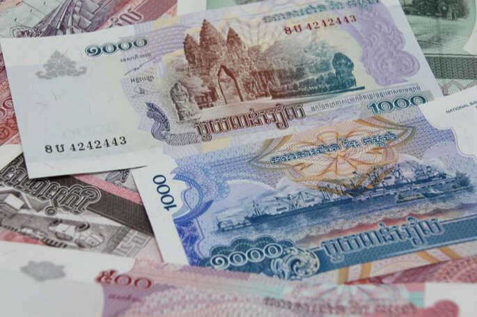 mata uang terendah di dunia Riel Kamboja
