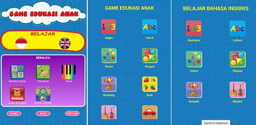 10 Games Edukasi Anak - EPIC99