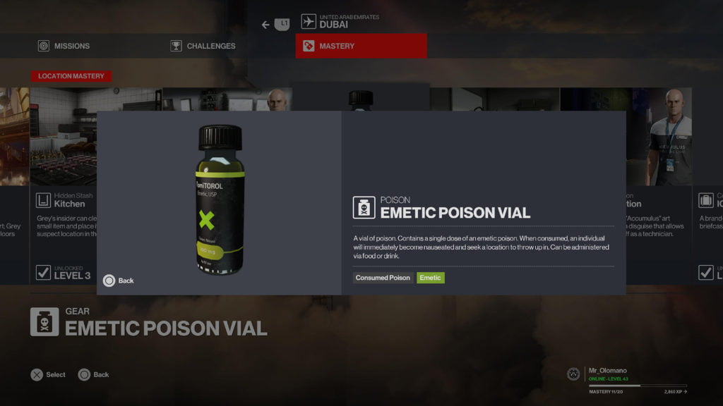 lethal poison