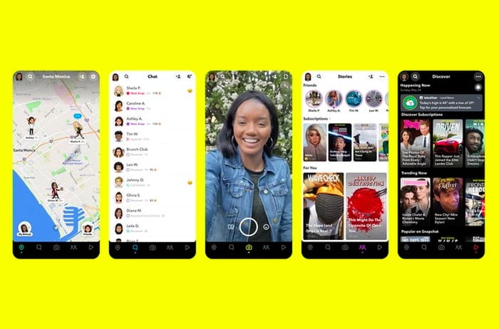 Aplikasi Chatting Terbaik Snapchat