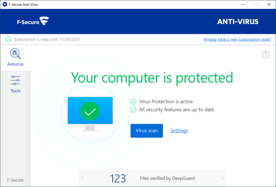 F-secure antivirus