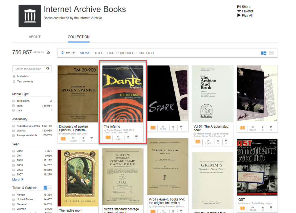 internet archive books