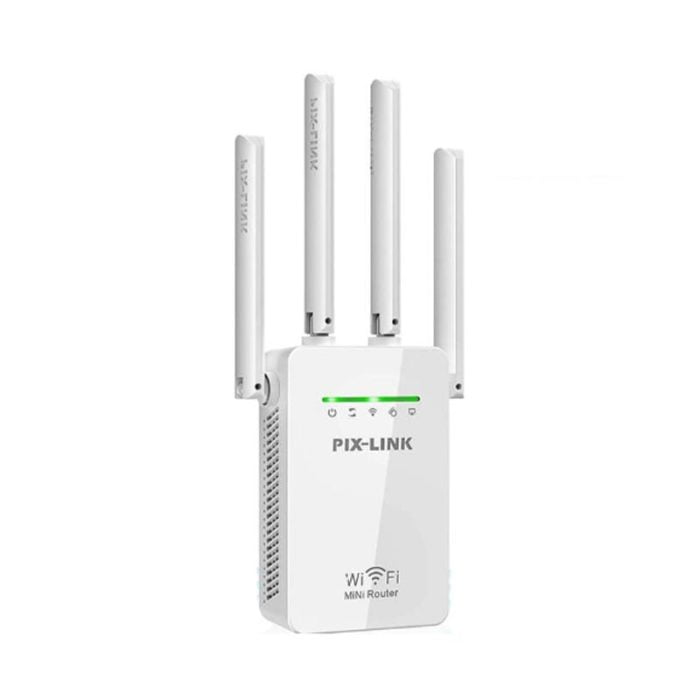 rekomendasi wifi extender terbaik PIX-LINK 300M WiFi Router/Repeater LV-WR09