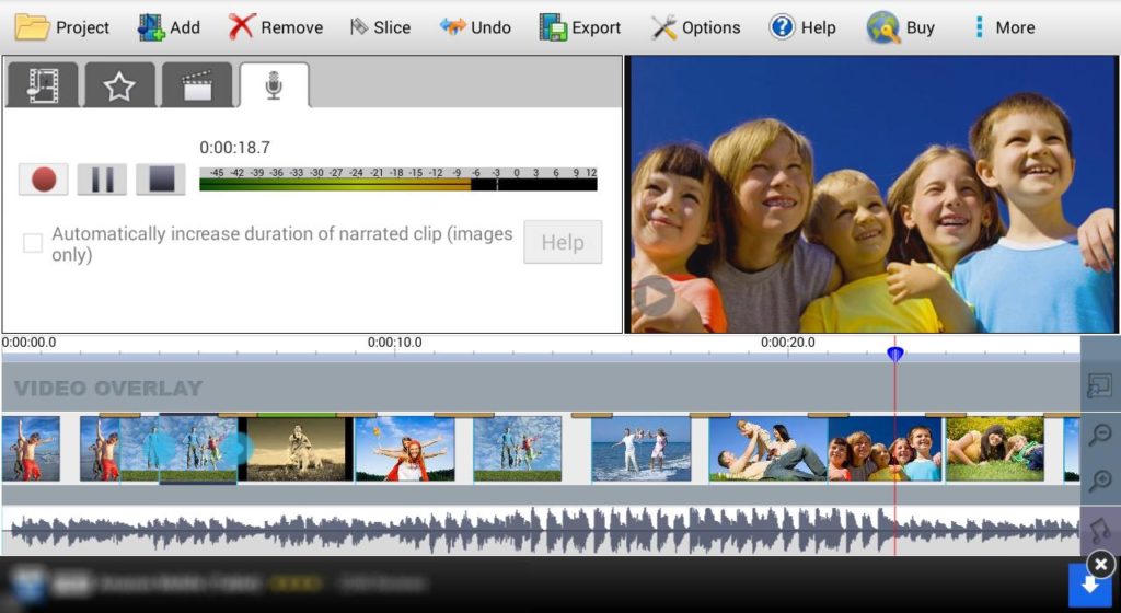 aplikasi menghilangkan background video 5. VideoPad