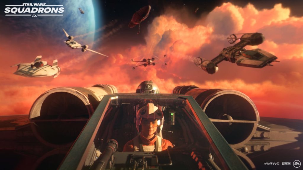 game virtual reality terbaik Star Wars Squadrons