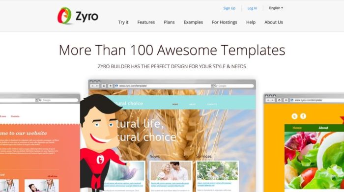 website builder terbaik zyro
