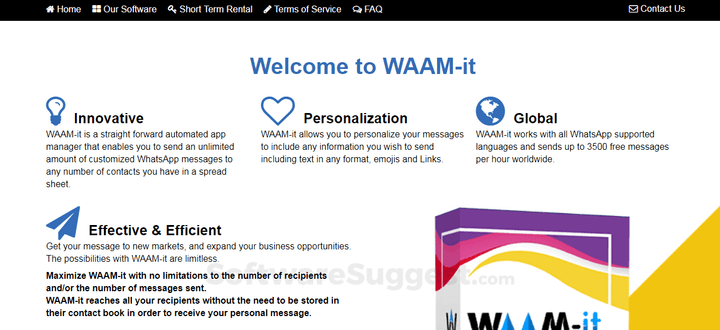 aplikasi whatsapp blast gratis WAAM-it Sender