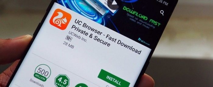 2. UC Browser - Safe, Fast, Private