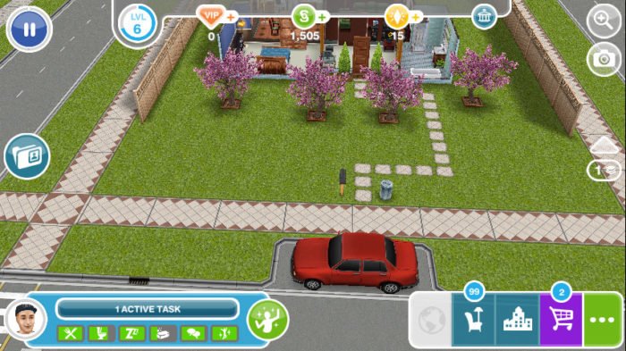game dekorasi rumah terbaik The Sims Freeplay