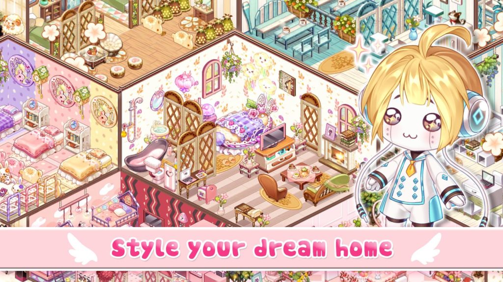 game dekorasi rumah terbaik Kawaii Home Design – Decor & Fashion Game