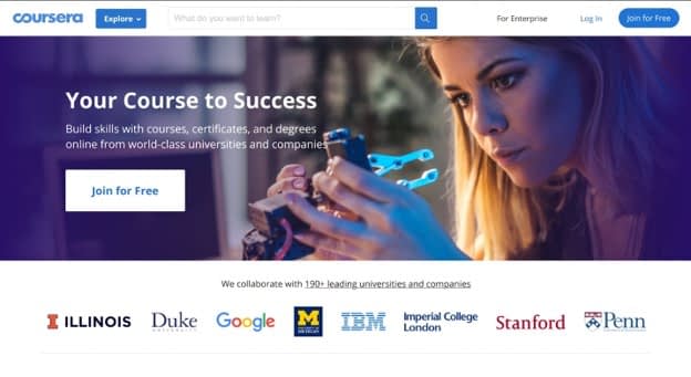 situs belajar coding gratis Coursera