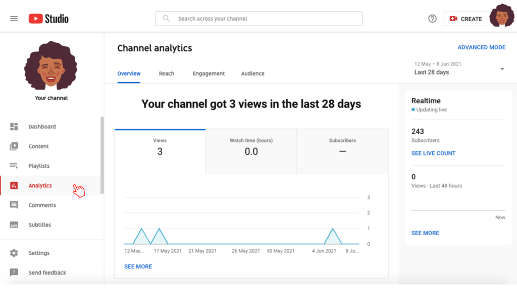 2. YouTube Analytic 