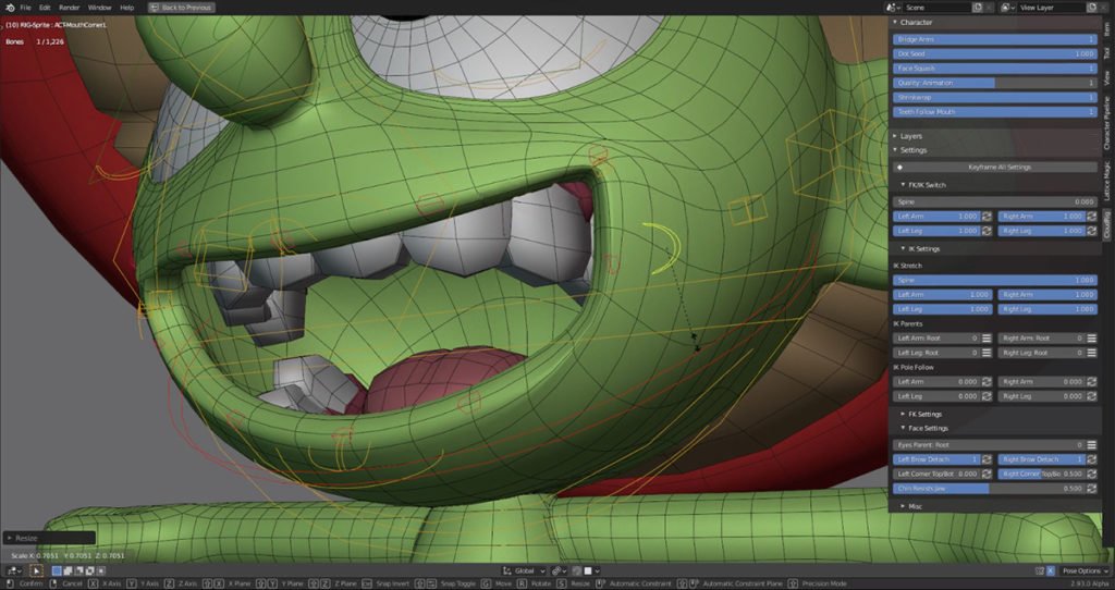 aplikasi pengembangan animasi 3D Blender