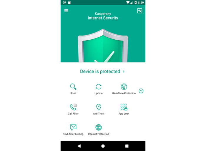 aplikasi antivirus terbaik android Kaspersky