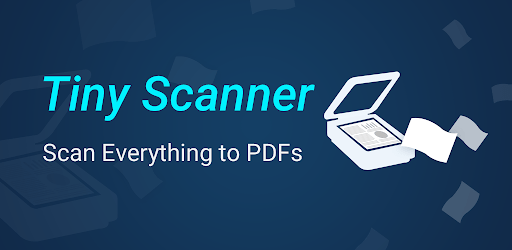 aplikasi scan dokumen android terbaik Tiny Scanner