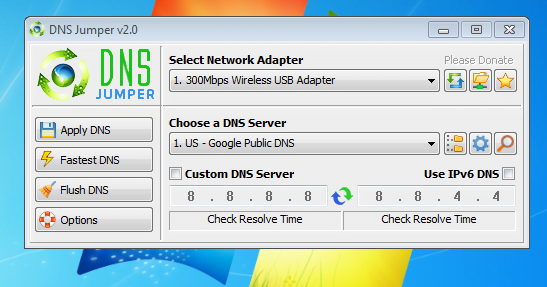 Cara instal DNS Jumper