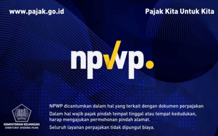 Cara membuat NPWP online