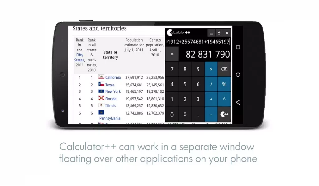 aplikasi matematika terbaik android Kalkulator ++