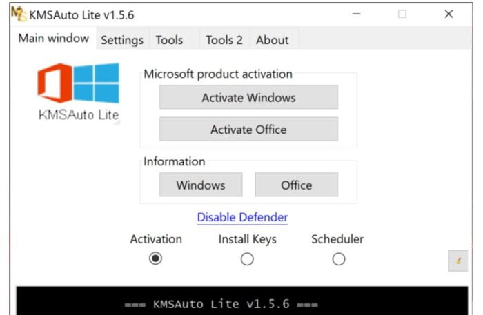 1. Cara melakukan aktivasi Windows menggunakan KMSAuto Lite