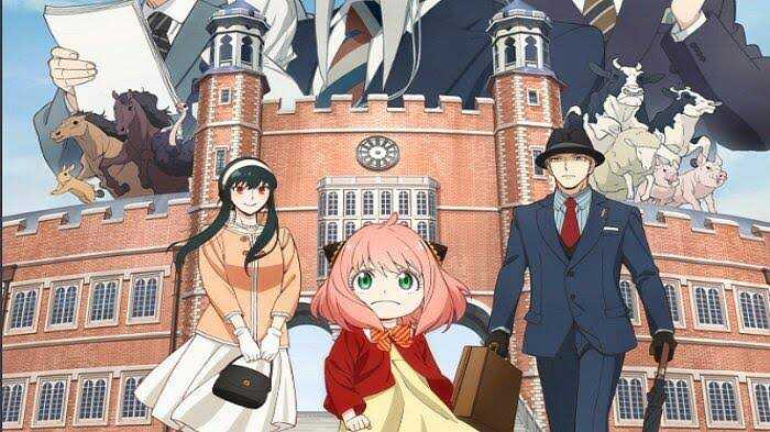 Anime spy x family diadaptasi dari manga populer