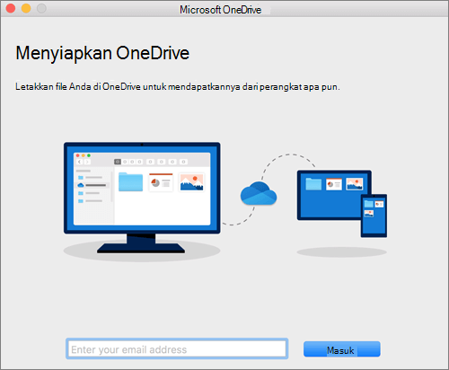 Cara mudah mengatur OneDrive gratis di Mac