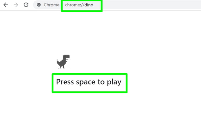 Cara Bermain Game Dinosaurus di Google Chrome