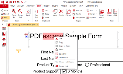 4. PDFescape Online PDF Editor