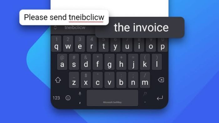 Tema keyboard android swiftkey
