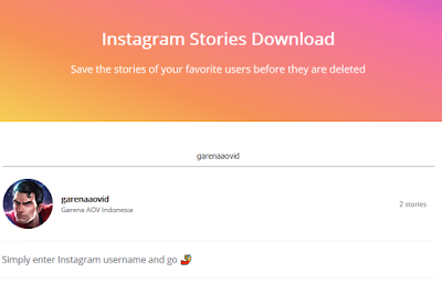 cara download story Instagram
