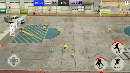 8. Street Football Kick Games -  Mini Sport