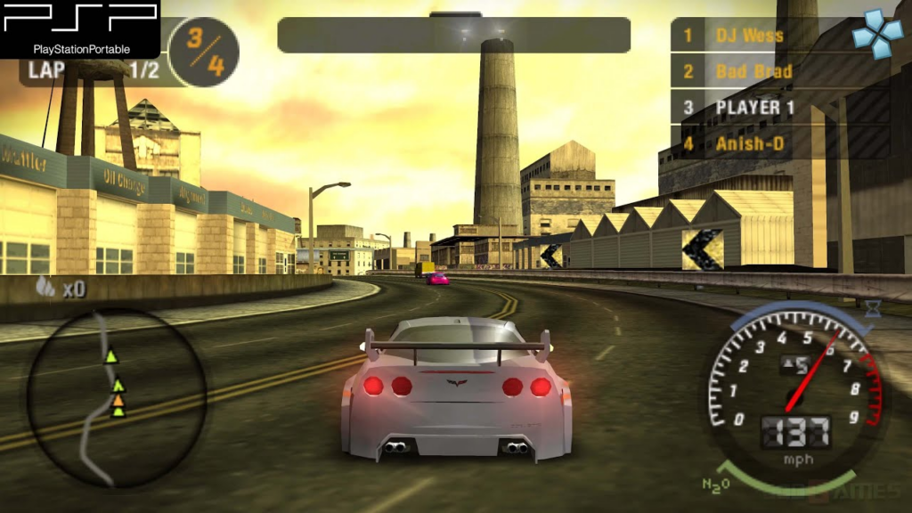 game ppsspp ukuran kecil Need for Speed: Most Wanted