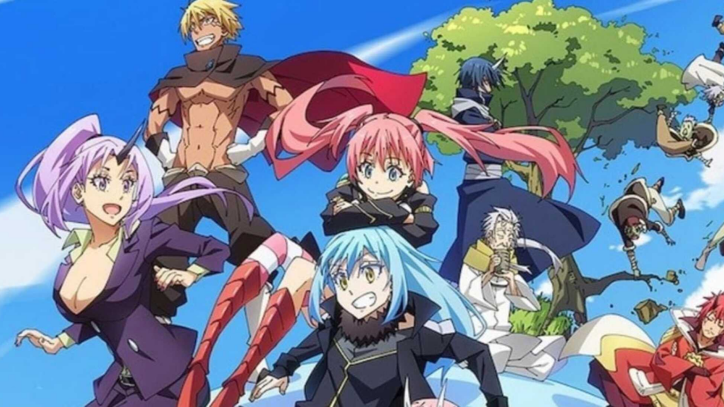 Anime Isekai Overpower That Time I Got Rencarnated as a Slime