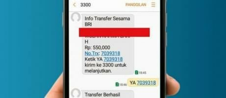 Mematikan SMS Banking BRI