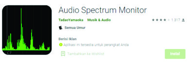 aplikasi spectrum android audio spectrum monitor