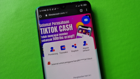 Cara Daftar Tiktok Cash