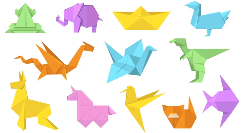 Cara Membuat Kreasi Origami Tempel