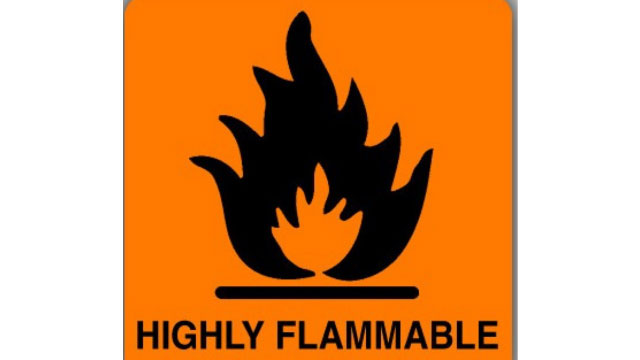 Bahan Kimia Berbahaya Bernama Highly Flammable atau Mudah Terbakar